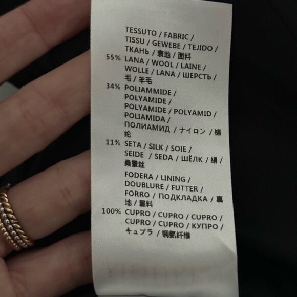 Alexander McQueen Box Pleat Romper size IT 38 Black Wool blend Shorts - Picture 12 of 16